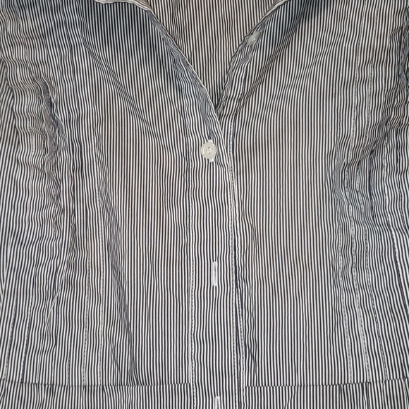 Lane Bryant striped button down - Picture 2 of 2